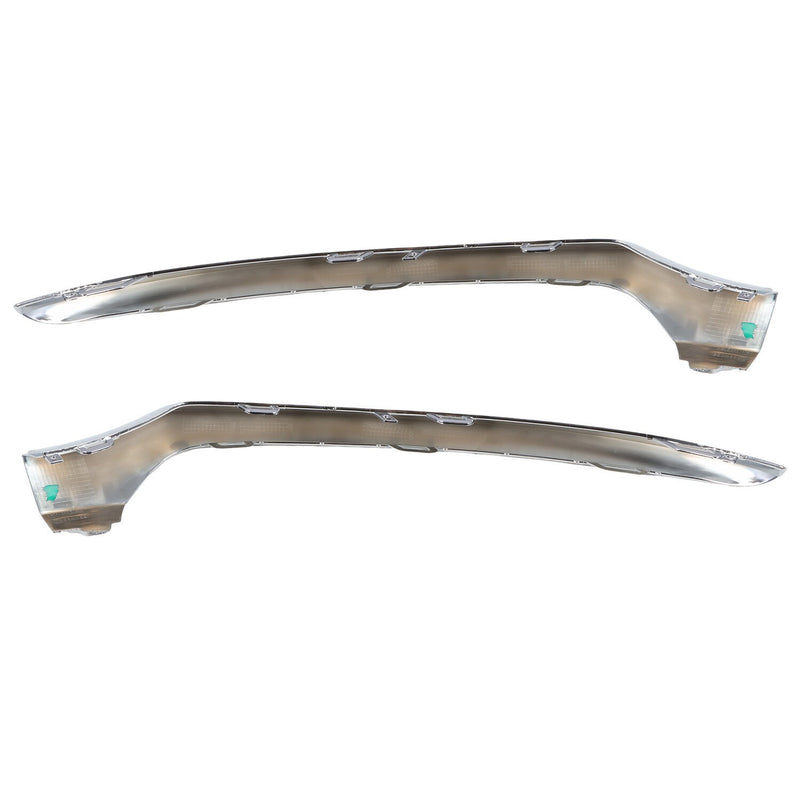 DURAFORCE Mercedes-Benz W205 AMG Front Bumper Lower Lip Chrome Molding Trim 2015-2018
