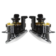 DURAFORCE Front Bumper Fog Lights Pair for 2010-2014 VW Golf Jetta
