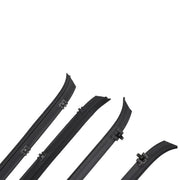 DURAFORCE Front Door Window Run Sweep Felts Weatherstrip Seals Kit for Chevy GMC Truck