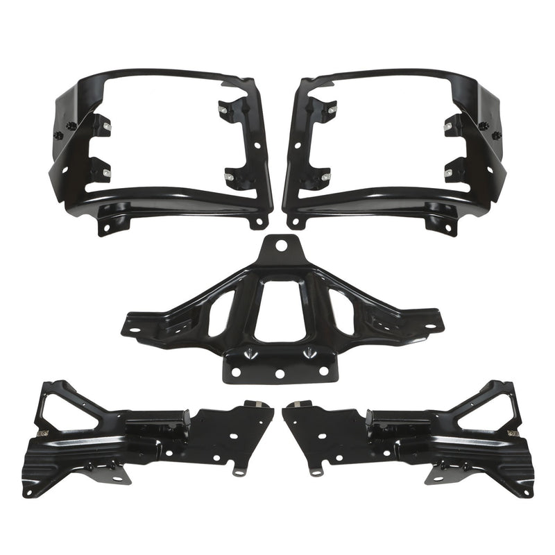 DURAFORCE Chevrolet Silverado 1500 Front Bumper Support & Mount Bracket Set 2016-2018