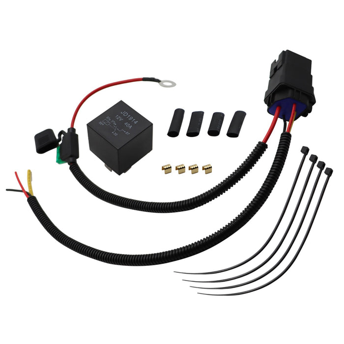 DURAFORCE Fuel Pump Relay Wiring Kit for Jeep Dodge Chrysler Ram 1500 2011-2013