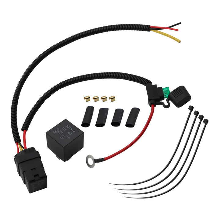 DURAFORCE Fuel Pump Relay Wiring Kit for Jeep Dodge Chrysler Ram 1500 2011-2013