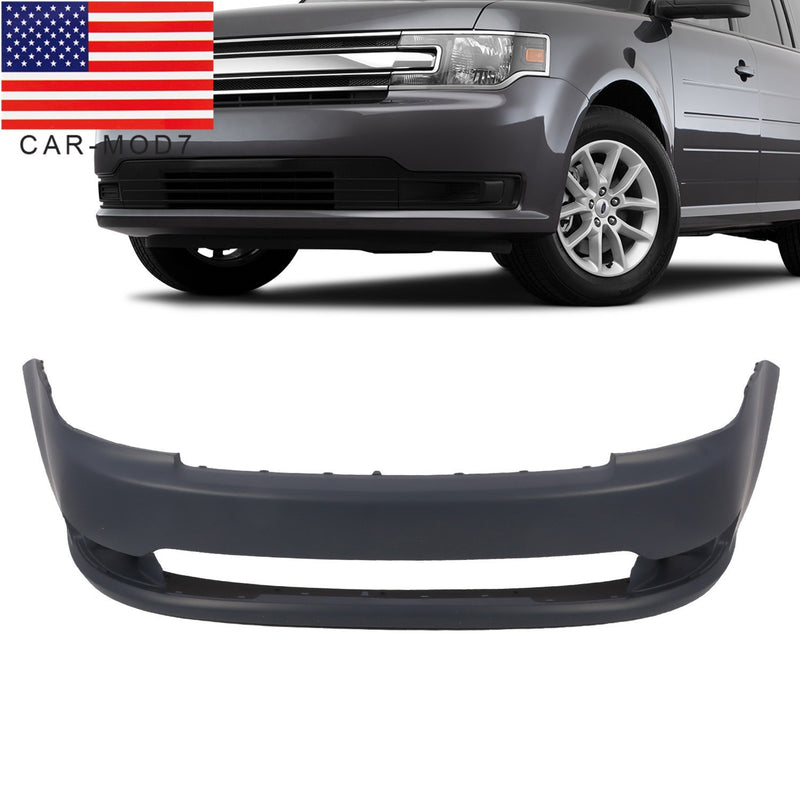 DURAFORCE Front Bumper Cover Primed for 2013-2019 Ford Flex Limited SE SEL DA8Z17D957APTM