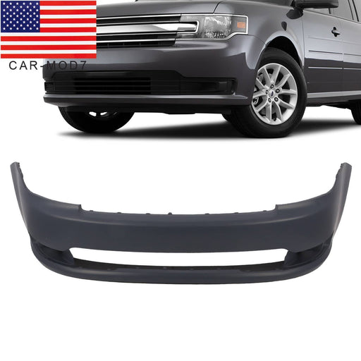 DURAFORCE Front Bumper Cover Primed for 2013-2019 Ford Flex Limited SE SEL DA8Z17D957APTM
