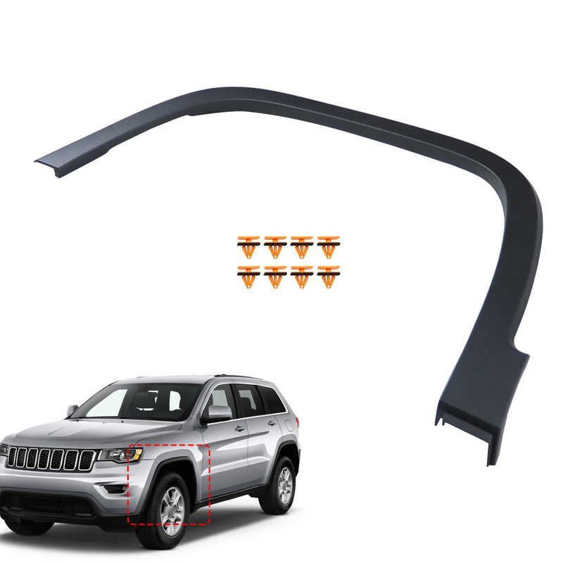 DURAFORCE Front Left Fender Flare for 2014-2018 Jeep Cherokee 2015 2016 2017