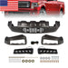 DURAFORCE 2009-2014 Ford F150 Front Steel Bumper Black Raptor Style with LED Lights