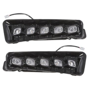 DURAFORCE 2009-2014 Ford F150 Front Steel Bumper Black Raptor Style with LED Lights