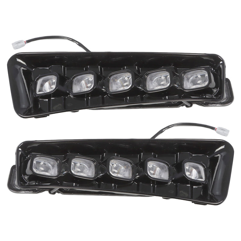 DURAFORCE 2009-2014 Ford F150 Front Steel Bumper Black Raptor Style with LED Lights