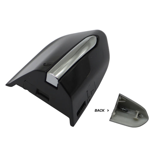 DURAFORCE Front Left Driver Door Handle Key Cap Cover Bezel for 15-20 Ford Fusion Edge