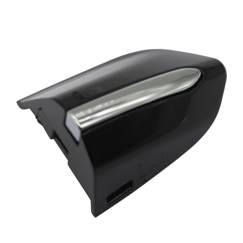 DURAFORCE Front Left Driver Door Handle Key Cap Cover Bezel for 15-20 Ford Fusion Edge