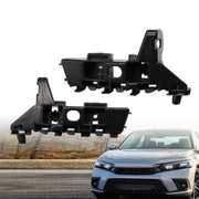 DURAFORCE Front Bumper Fender Bracket Set for 2022-2023 Honda Civic Driver & Passenger
