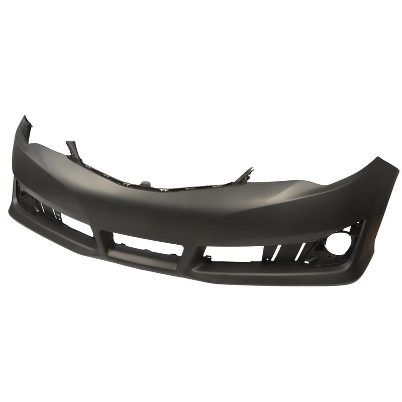 DURAFORCE Front Bumper Cover Primed Plastic for 2012-2014 Toyota Camry SE Sport