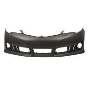 DURAFORCE Front Bumper Cover Primed Plastic for 2012-2014 Toyota Camry SE Sport