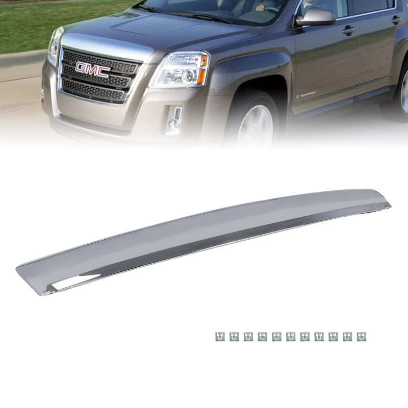 DURAFORCE Chrome Front Hood Upper Molding Trim for GMC Terrain SLE SLT Denali 2010-2015 US