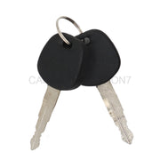 DURAFORCE Fuel Door Lock Cylinder & Keys for Toyota Tacoma 1995-2004 Tundra 2000-2003