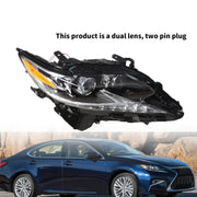 DURAFORCE LED Headlight Right Passenger Side for 2016-18 Lexus ES350 ES300H