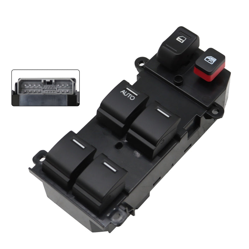DURAFORCE Front Left Power Window Switch for Honda CR-V 2007-2011 Master Control