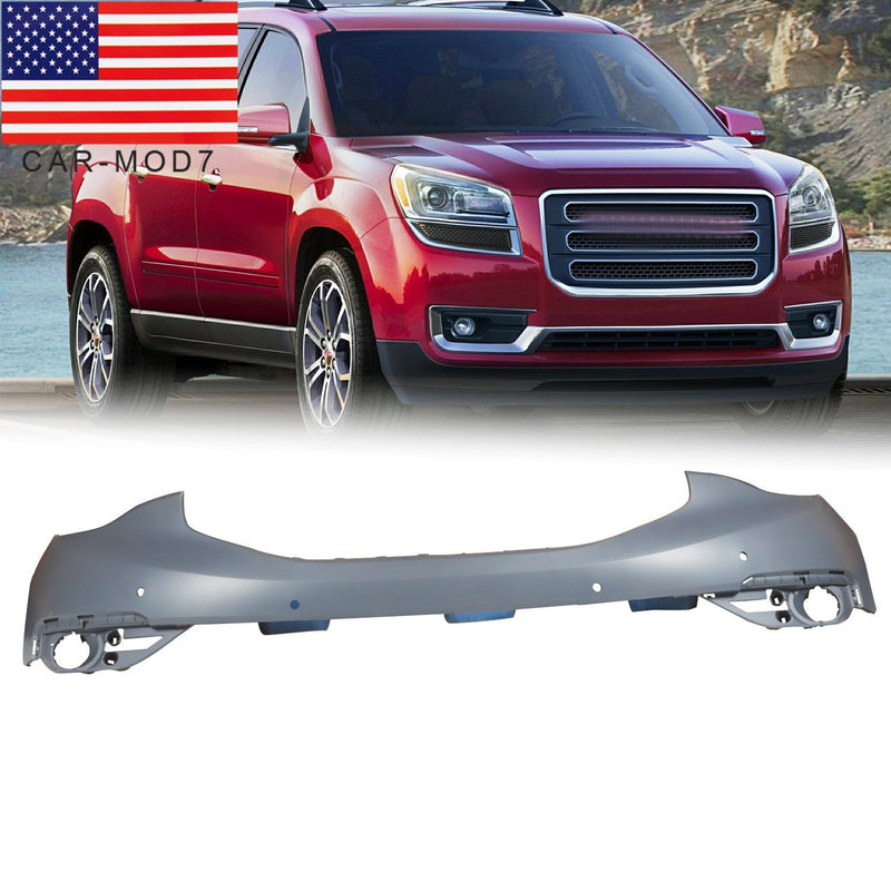 DURAFORCE Front Upper Bumper Cover 2017-2019 GMC Acadia GM1014126 Unpainted