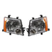 DURAFORCE 2005-2015 Nissan Xterra Headlight Set Left & Right Side Without Bulbs 2Pc