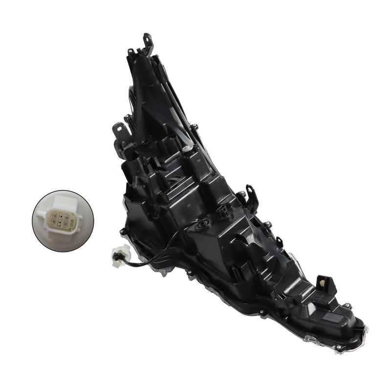 DURAFORCE LED Headlight Assembly Left Driver Side for 2023-2024 Toyota Corolla L LE