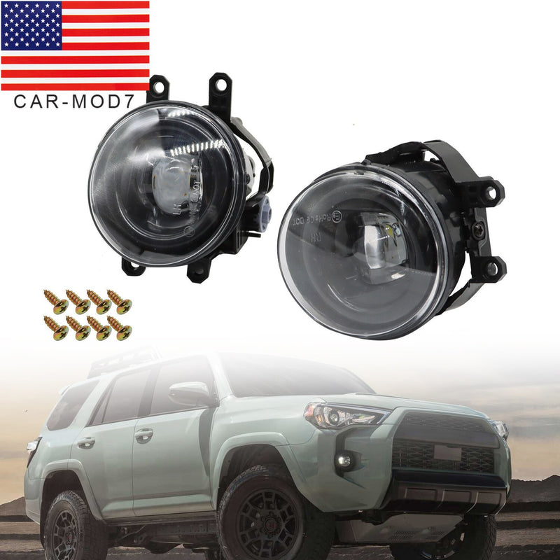 DURAFORCE LED Fog Lights for Toyota Tacoma 4Runner Tundra RAV4 2010-2023 Driving Lamp