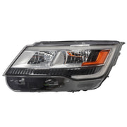 DURAFORCE Ford Explorer 2016-2018 Left Headlight Halogen LED DRL Black Side Replacement