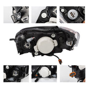 DURAFORCE Halogen Headlight Assembly Set 2005-2007 Subaru Legacy Left & Right Side