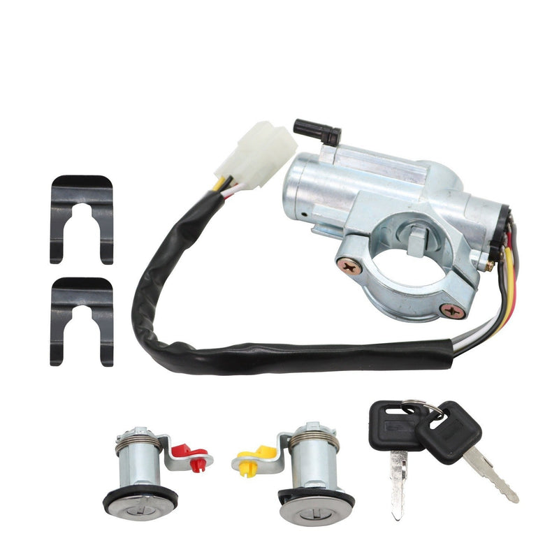 DURAFORCE Ignition Switch Door Lock for 86-89 Nissan D21 90-96 Pathfinder MT Keys