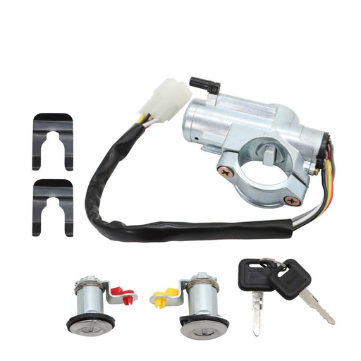 DURAFORCE Ignition Switch Door Lock for 86-89 Nissan D21 90-96 Pathfinder MT Keys