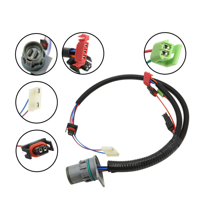 DURAFORCE Internal Solenoid Wire Harness Connector for 2004+ GM 4L80E Transmission