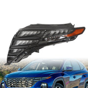 DURAFORCE LED DRL Headlight Black Driver Side for 2022-2023 Hyundai Tucson 92207CW010