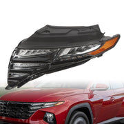 DURAFORCE LED DRL Headlight Black Driver Side for 2022-2023 Hyundai Tucson 92207CW010