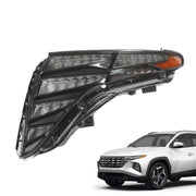 DURAFORCE LED DRL Headlight Black Driver Side for 2022-2023 Hyundai Tucson 92207CW010