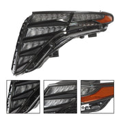 DURAFORCE LED DRL Headlight Black Driver Side for 2022-2023 Hyundai Tucson 92207CW010