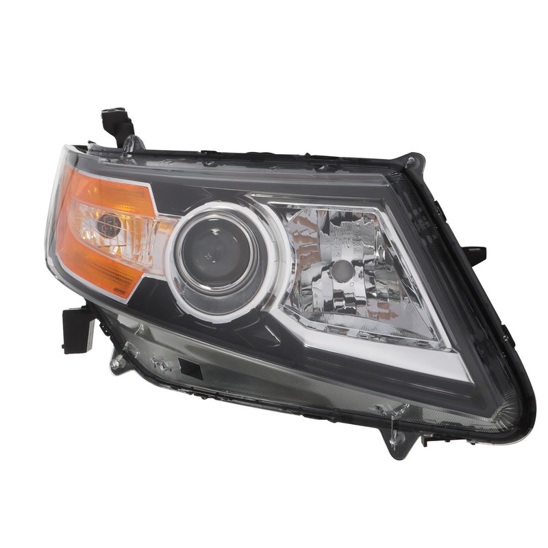DURAFORCE 2014-2017 Honda Odyssey Halogen Black Headlight Set Left & Right Side