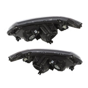 DURAFORCE 2014-2017 Honda Odyssey Halogen Black Headlight Set Left & Right Side