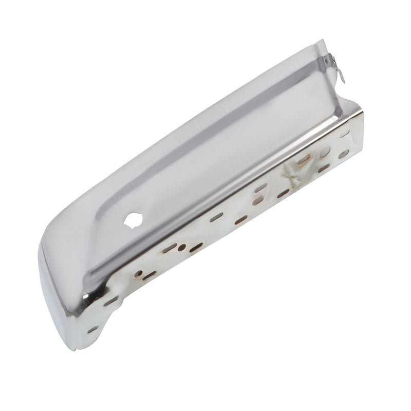 DURAFORCE Polished Chrome Rear Bumper Ends Left & Right for 2021-2023 Ford F-150
