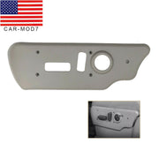 DURAFORCE Gray Left Seat Control Switch Bezel Cover for 03-06 Silverado Sierra 1500 3500