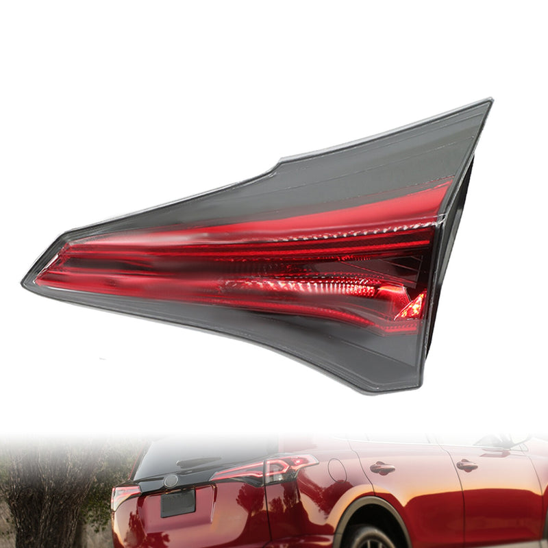 DURAFORCE Halogen Inner Tail Brake Lights Left & Right for 2016-2018 Toyota RAV4