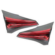 DURAFORCE Halogen Inner Tail Brake Lights Left & Right for 2016-2018 Toyota RAV4