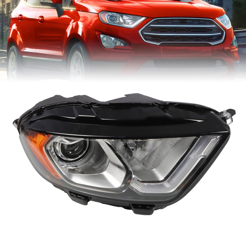 DURAFORCE LED DRL Headlight Passenger Side for 2018-2022 Ford EcoSport Halogen Bulbs