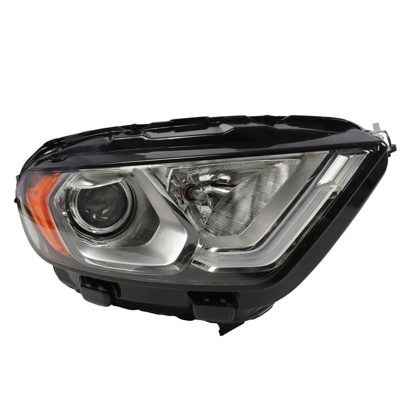 DURAFORCE LED DRL Headlight Passenger Side for 2018-2022 Ford EcoSport Halogen Bulbs