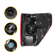 DURAFORCE Left Driver LED Tail Light w/ Blind Spot for Ford F-150 2021-2023 Taillamp