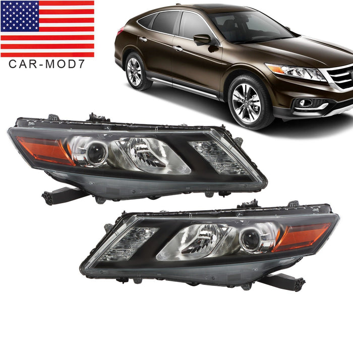 DURAFORCE Honda Accord Crosstour 2010-2012 Headlight Assembly Pair Replacement