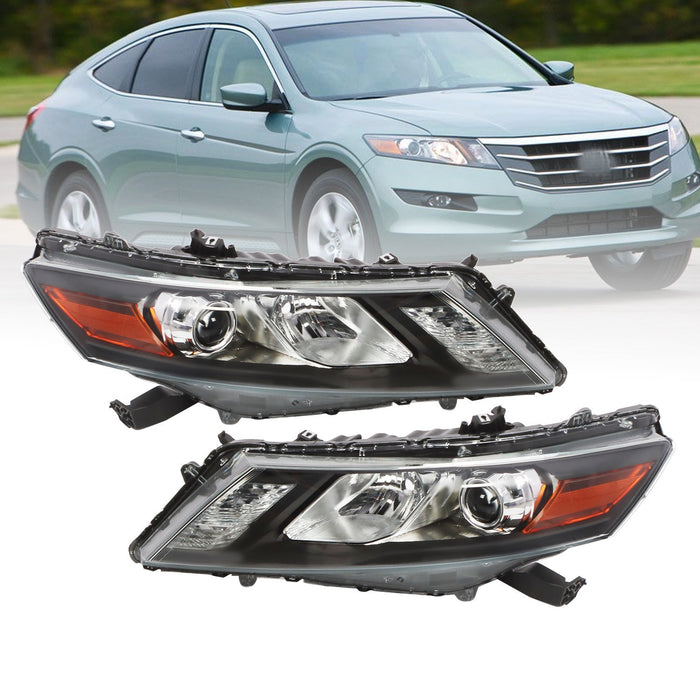 DURAFORCE Honda Accord Crosstour 2010-2012 Headlight Assembly Pair Replacement