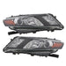 DURAFORCE Honda Accord Crosstour 2010-2012 Headlight Assembly Pair Replacement