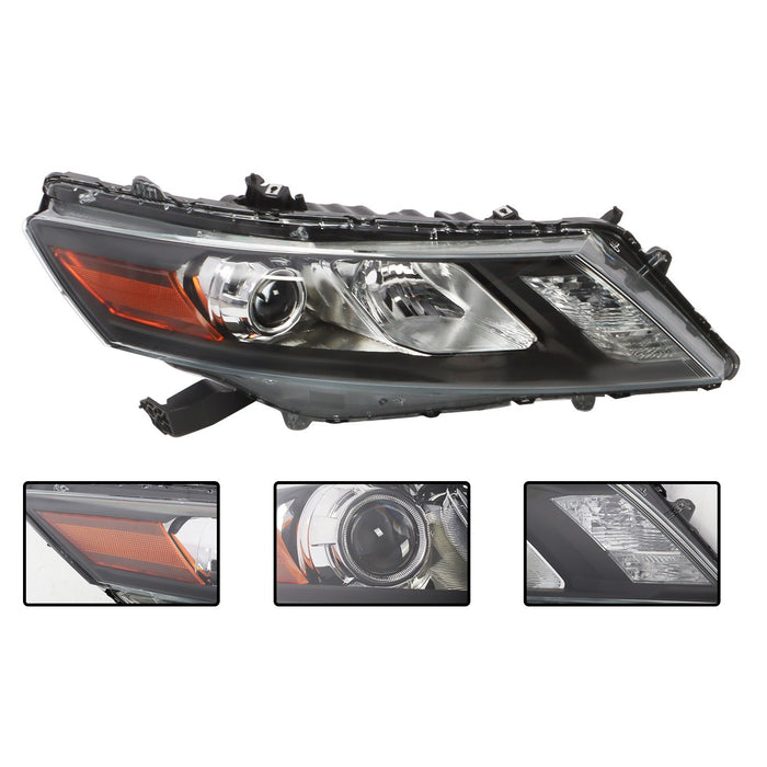 DURAFORCE Honda Accord Crosstour 2010-2012 Headlight Assembly Pair Replacement