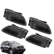 DURAFORCE Gray Interior Door Handle Front Rear Toyota Sequoia 01-07 Tundra US