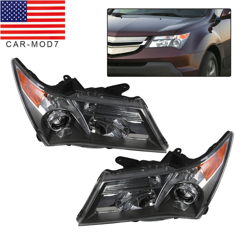 DURAFORCE HID Headlights Left+Right for 2007-2009 Acura MDX Non-Adaptive Model
