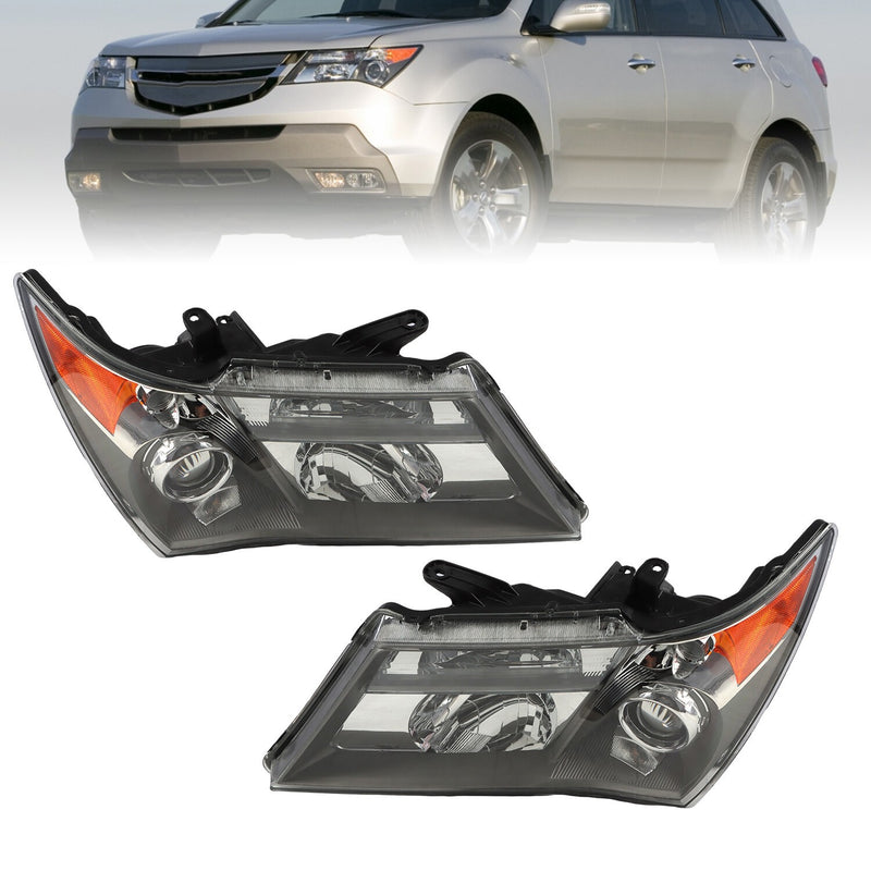 DURAFORCE HID Headlights Left+Right for 2007-2009 Acura MDX Non-Adaptive Model